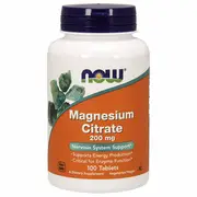 NOW Foods Magnesium Citrate, magnesium supplement