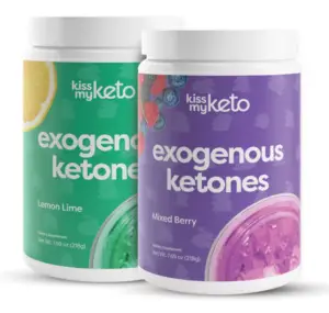 Exogenous Ketone Lemon Lime or Mixed Berry Dietary Supplement from KissMyKeto