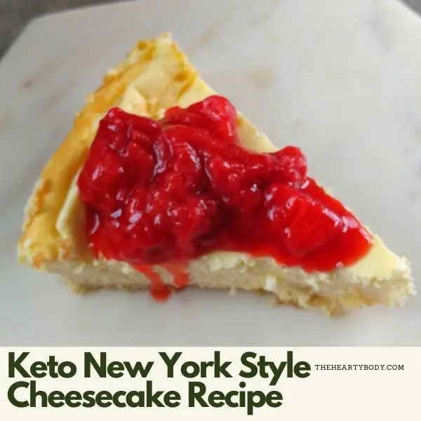 Keto New York Style Cheesecake Recipe