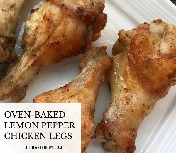 Oven Baked Lemon Pepper Chicken Legs Recipe