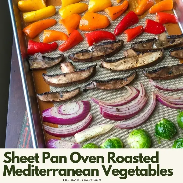 Sheet Pan Oven Roasted Mediterranean Vegetables 