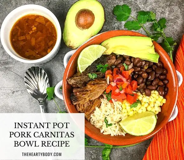 Instant Pot Pork Carnitas Bowl Recipe