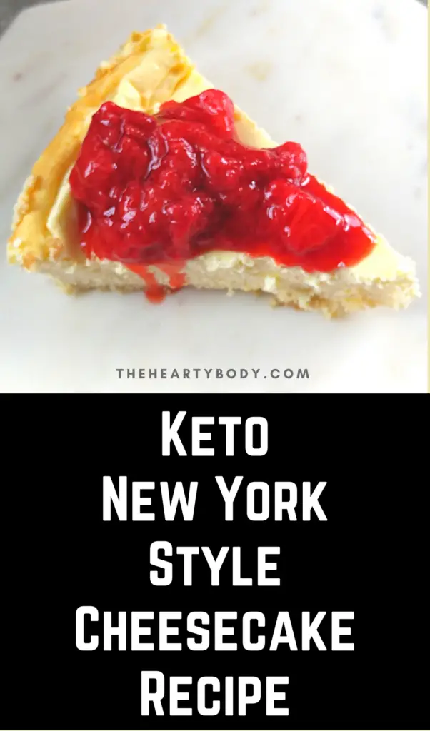 Keto New York Style Cheesecake Recipe | Low Carb | Keto | Gluten Free