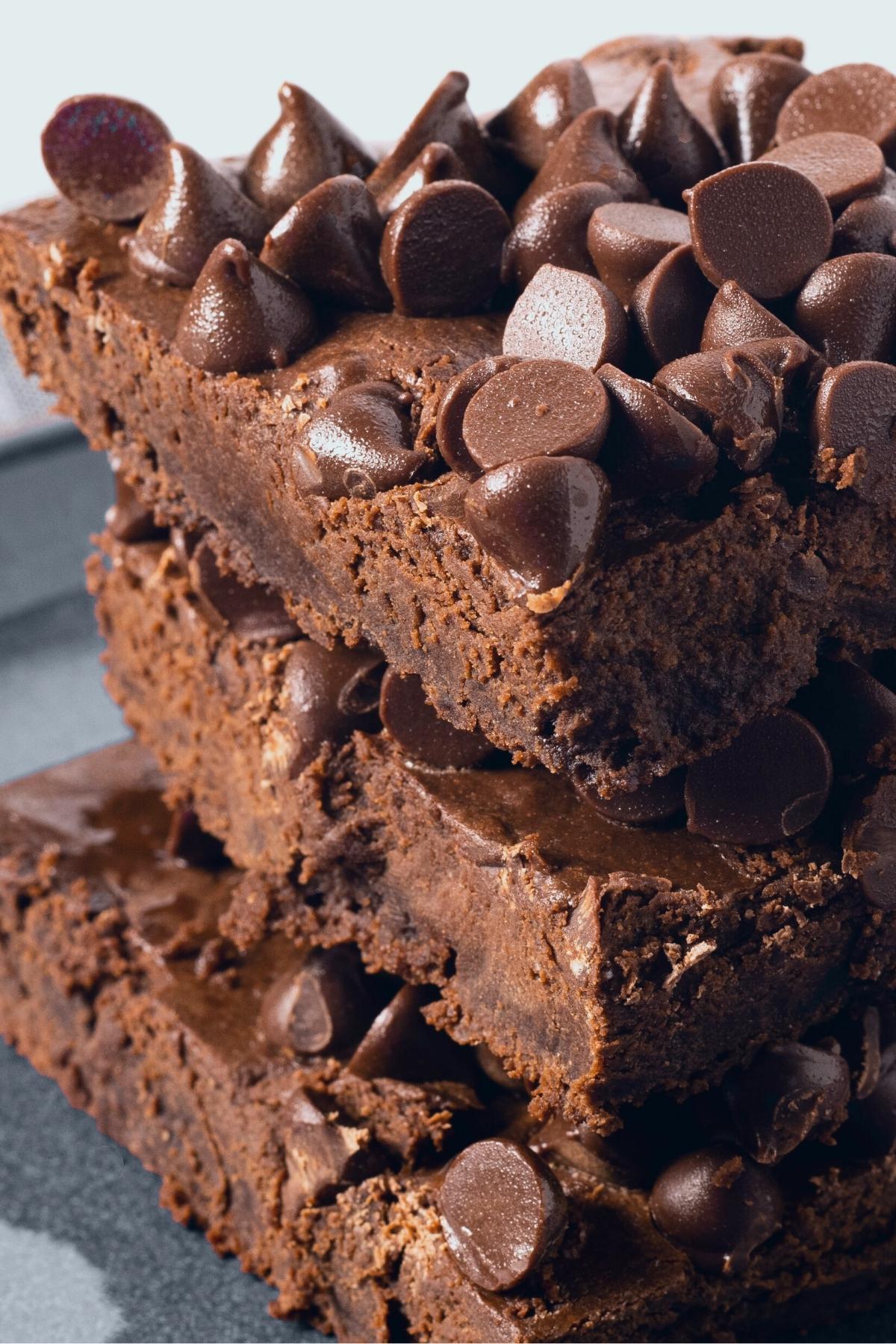 Greek Yogurt Brownies No Eggs Used TheHeartyBody